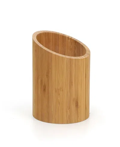 Rsvp International Wood 6" D X 8" H Biased Tool Holder In Brown