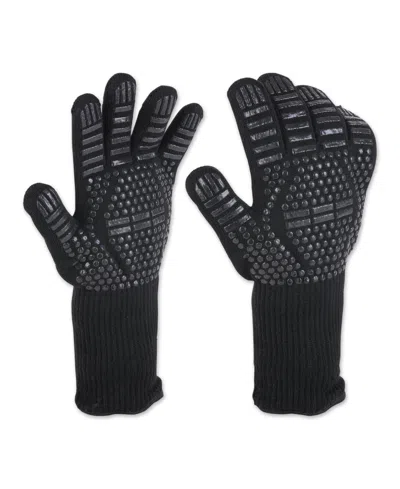 Rsvp International Barbecue Grilling Collection Heat-resistant Gloves, Set Of 2