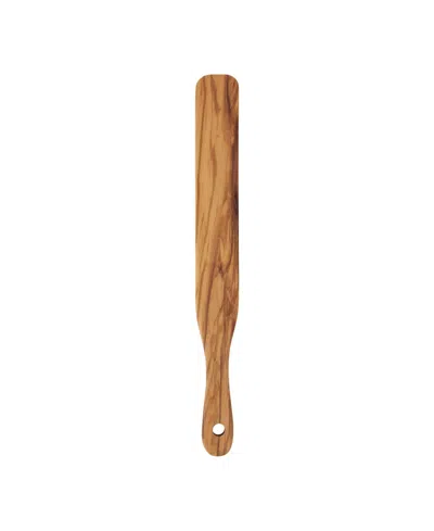 Rsvp International Basic Olive Wood 12.5" X 1.5" Spurtle In Brown