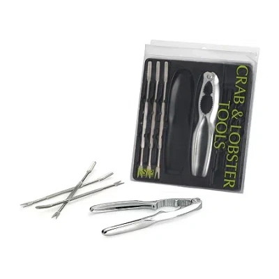 Rsvp International Design Imports 8-pc. Seafood Tool Set In Gray