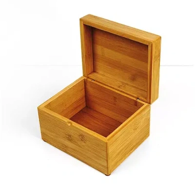 Rsvp International Design Imports Bamboo Recipe Box In Brown