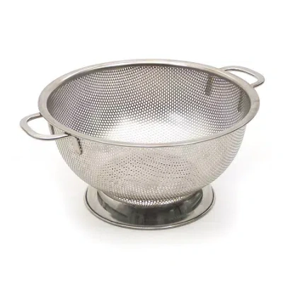 Rsvp International Design Imports Precision Pierced 3-qt. Colander In Silver