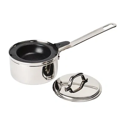Rsvp International Design Imports Stainless Steel 1- Egg Poacher Set In Silver
