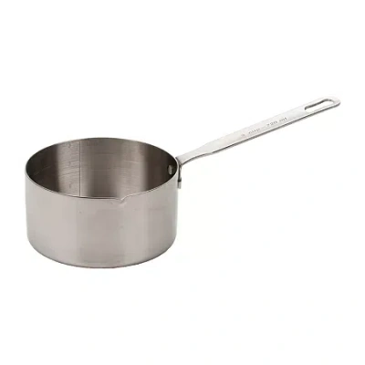 Rsvp International Design Imports Stainless Steel 3-cup Measuring Sauce Pan In Silver