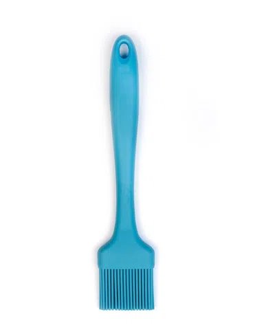 Rsvp International Ela Series 8.75" Silicone Basting Brush In Blue