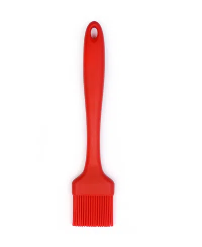 Rsvp International Ela Series 8.75" Silicone Basting Brush In Red
