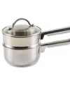 Rsvp International Endurance 1 Qt Induction Safe Double Boiler In Gray