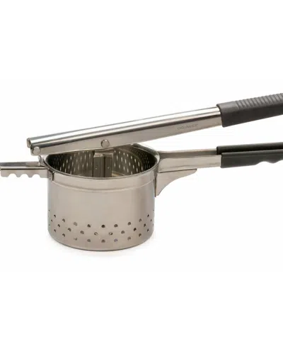 Rsvp International Endurance 18/0 Stainless Steel And Santoprene 14x5x6" Jumbo Potato Ricer In Gray
