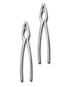 Rsvp International Endurance 18/8 Stainless Steel 6x1.5" 2 Piece Crab Cracker Set In Gray