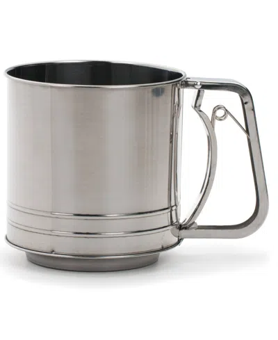 Rsvp International Endurance 5 Cup Triple Mesh Flour Sifter In Gray