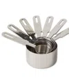 Rsvp International Endurance 7 Piece Measuring Cups Set In Gray