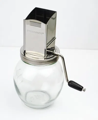 Rsvp International Endurance Cast Aluminum 5x3x7"nut Grinder In Silver