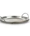 Rsvp International Endurance Precision Pierced 11x13x3" Bbq Pizza Pan In Gray