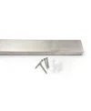 Rsvp International Endurance Stainless Steel 10" Deluxe Magnetic Knife Bar In Gray