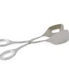 Rsvp International Endurance Stainless Steel 10" Large Serving Tongs In Gray