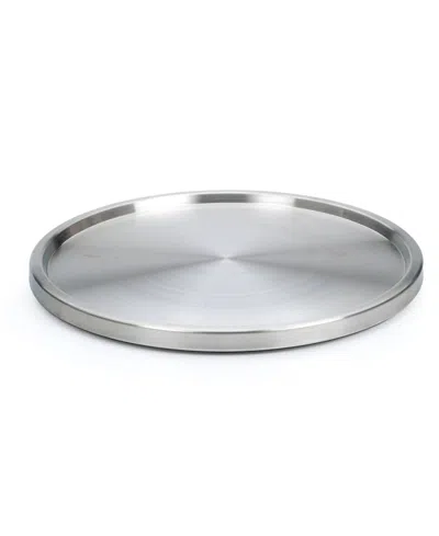 Rsvp International Endurance Stainless Steel 10.5" D X 0.75" H Single Tier Lazy Susan In Gray