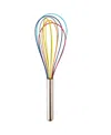 Rsvp International Endurance Stainless Steel 11.75" X 3.25" Colored Silicone Coated Whisk In Multi