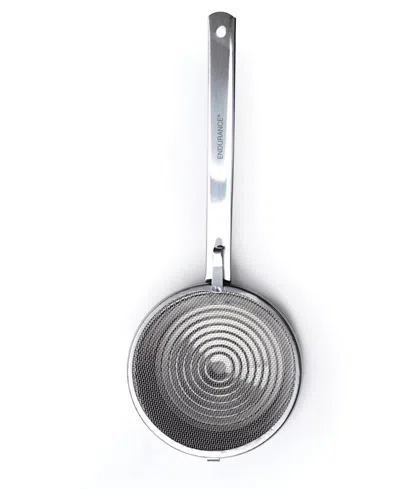 Rsvp International Endurance Stainless Steel 11"x5"x2" Old Nut And Seed Roasting Pan In Gray
