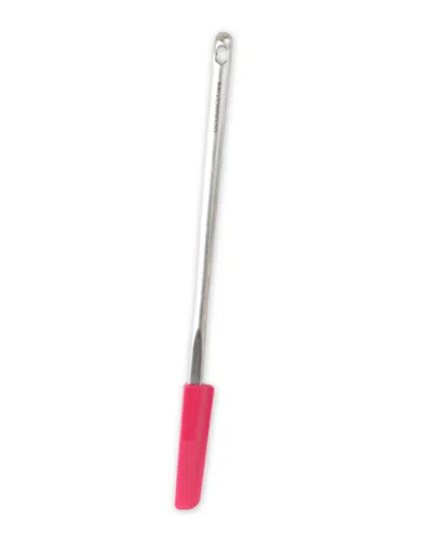 Rsvp International Endurance Stainless Steel 14" Smoothie Spatula In Pink