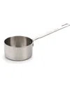 Shop Rsvp International Endurance Stainless Steel 1.5 Cup Measuring Pan In Gray