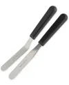 Rsvp International Endurance Stainless Steel 2 Piece Small Icing Spatula Set In Silver