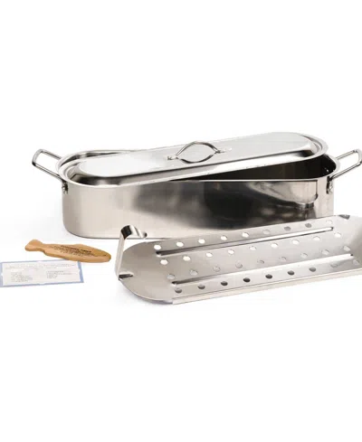 Rsvp International Endurance Stainless Steel 20.25" Fish Poaching Set In Gary