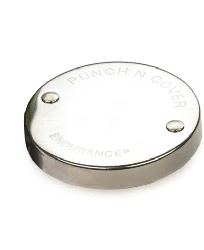Rsvp International Endurance Stainless Steel 3" X 3"pierce Cover In Gray
