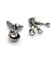 Rsvp International Endurance Stainless Steel 5 Piece Teardrop Measuring Spoon Set In Gray