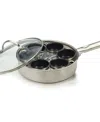 Rsvp International Rsvp Endurance Stainless Steel 6-egg Poacher Set In Gray