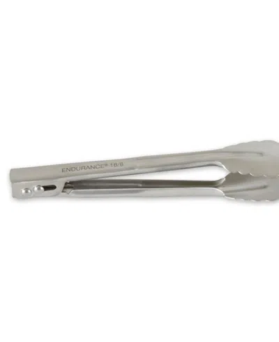 Rsvp International Endurance Stainless Steel 6" Mini Locking Tongs In Silver