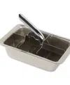 Rsvp International Endurance Stainless Steel 7x5x3" Ice Cube Tray In Gray