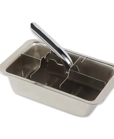 Rsvp International Endurance Stainless Steel 7x5x3" Ice Cube Tray In Gray