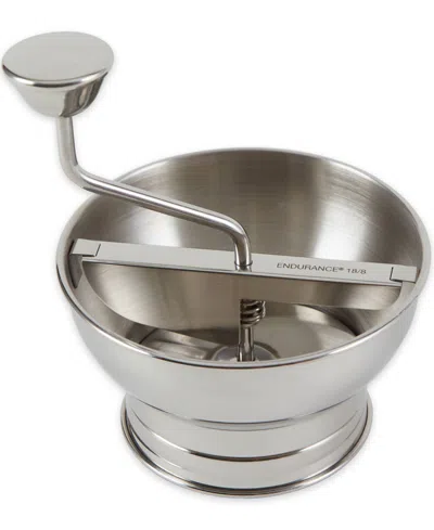 Rsvp International Endurance Stainless Steel 7x6x6" Mini Food Mill In Silver