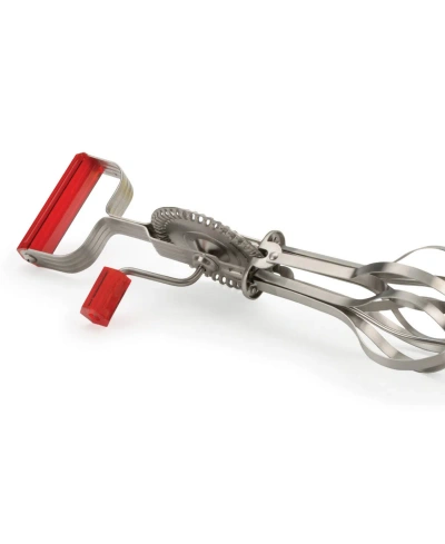 Rsvp International Endurance Stainless Steel Acrylic 13x5x4" Red Antique Egg Beater