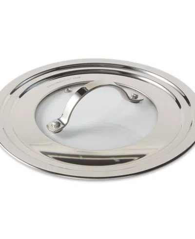 Rsvp International Endurance Stainless Steel Glass 9" Diameter Universal Lid In Gray