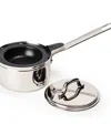 Rsvp International Endurance Stainless Steel Glass Single Egg Poacher Set In Gray