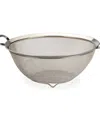 Rsvp International Endurance Stainless Steel Mesh 4 Quart Colander In Gray