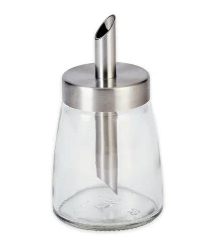 Rsvp International Glass 3" Sugar Dispenser In Silver