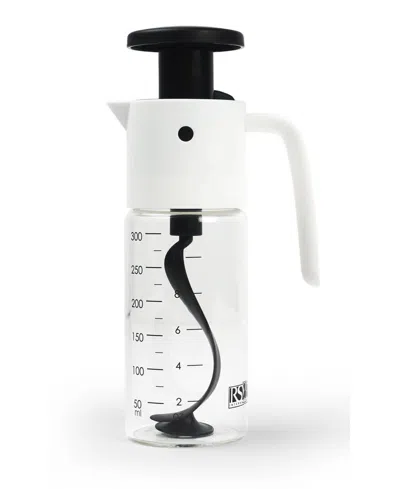 Rsvp International Glass 5x3x7" Salad Dressing Mixer In White