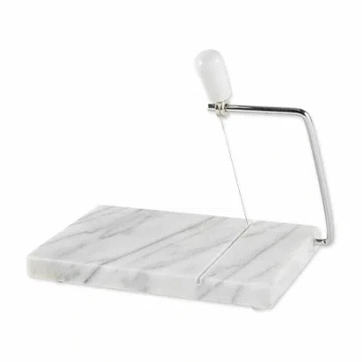 Rsvp International Marble Cheese Board In White