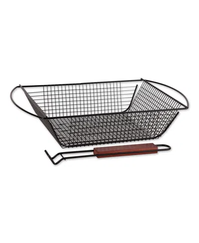 Rsvp International Non-stick Barbecue Grilling Basket, 18" X 11"