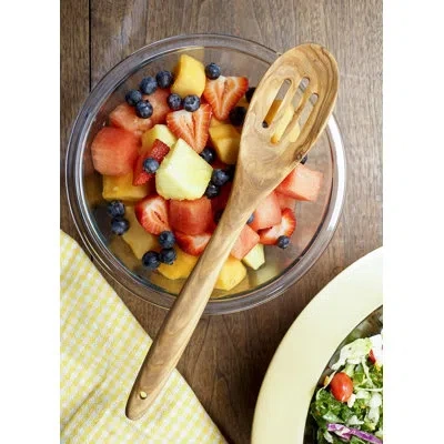 Rsvp International Olive Wood Cooking Spoon In Natural Wood