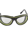 Rsvp International Plastic 5.5" X 6.5" X 1.5" Onion Goggles In Black