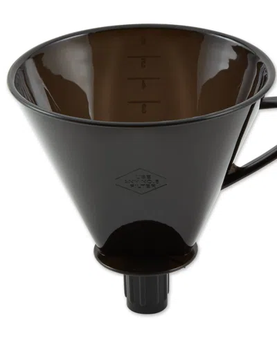 Rsvp International Plastic 7" X 6.25" X 6.5" Manual Drip Coffee Filter Cone In Brown