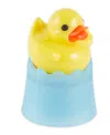 Rsvp International Plastic And Stainless Steel 2x2x3" Ducky-floating Tea Infuser In Yellow