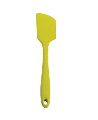 Rsvp International Silicone Coated Steel 11" Ela Series Green Spatula