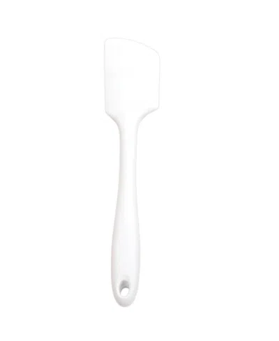 Rsvp International Silicone Coated Steel 11" Ela Series White Spatula