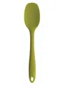 Rsvp International Silicone Coated Steel 11" X 2.25" Ela Series Green Spoon In Green