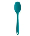 Rsvp International Silicone Coated Steel 11" X 2.25" Ela Series Turquoise Spoon In Blue