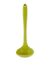 Rsvp International Silicone Coated Steel 11x3.5" Ela Series Green Ladle In Green